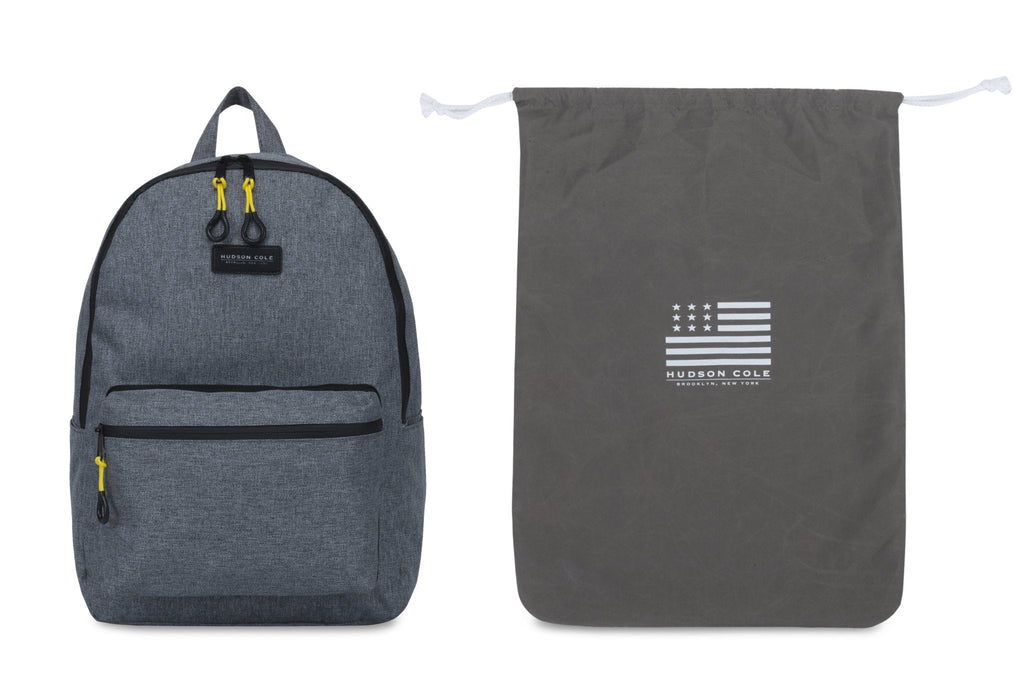 LUNA BACKPACK - GREY - Hudson Cole BKNY - Luggage